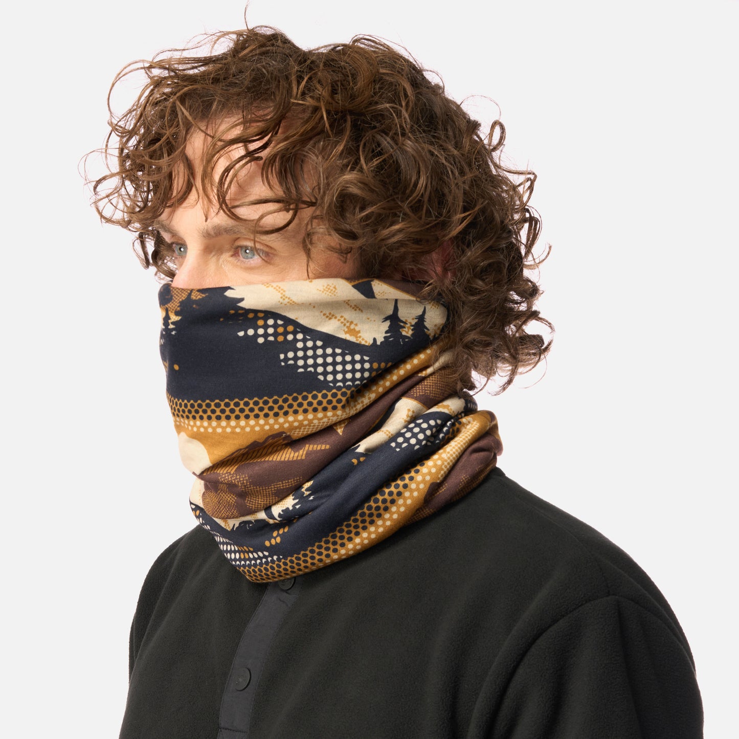 Headex Unisex La Cima Print Mostaza Haka Honu