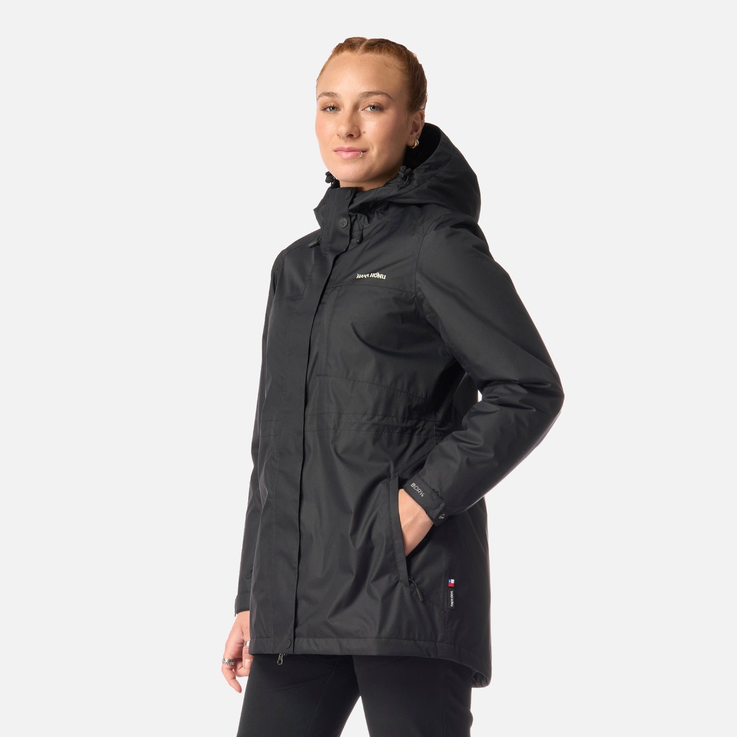 Chaqueta Mujer Terranova Negro Haka Honu