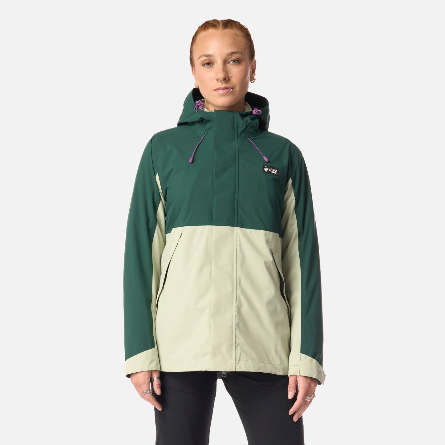 Chaqueta Mujer Escarcha Jade Haka Honu