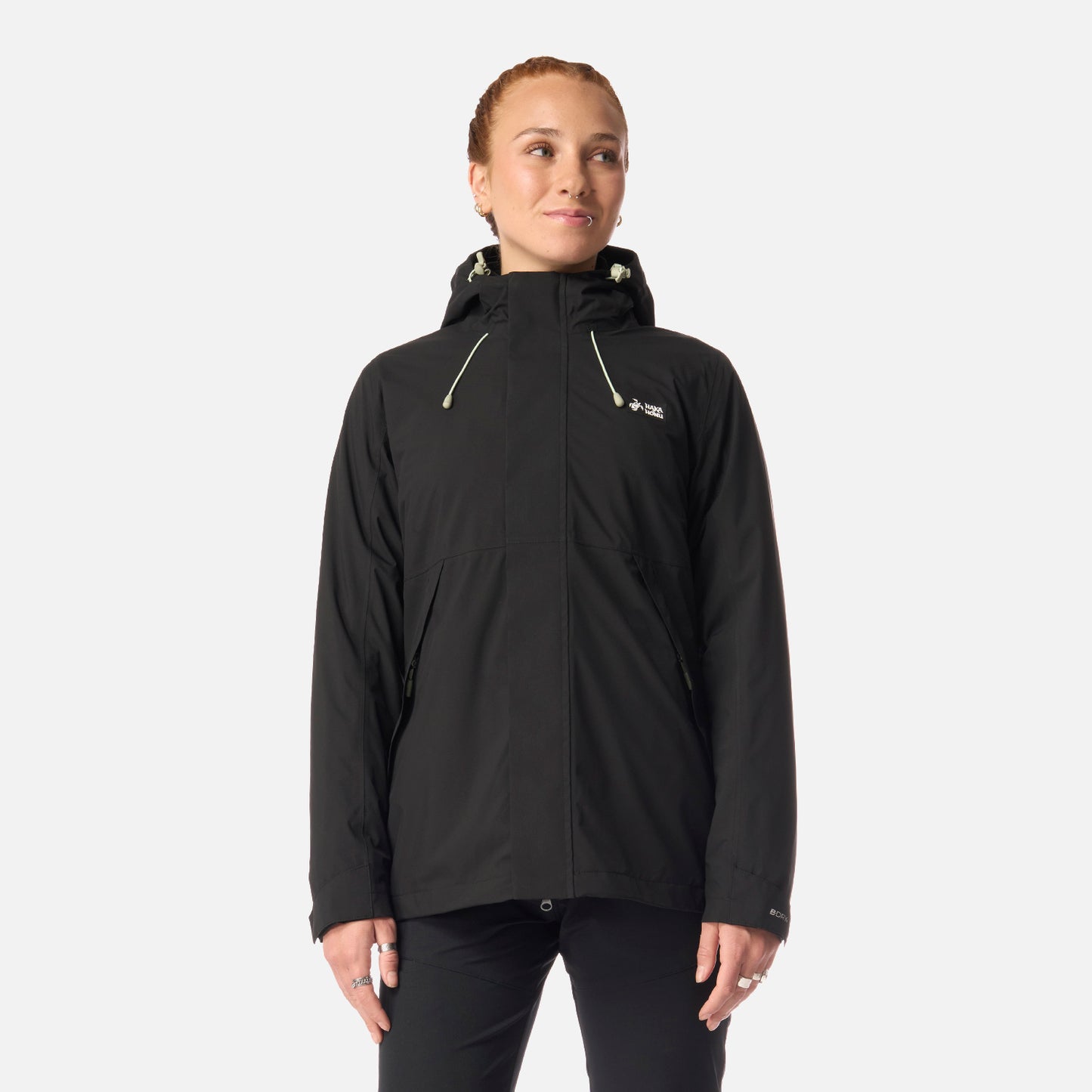 Chaqueta Mujer Escarcha Negro Haka Honu