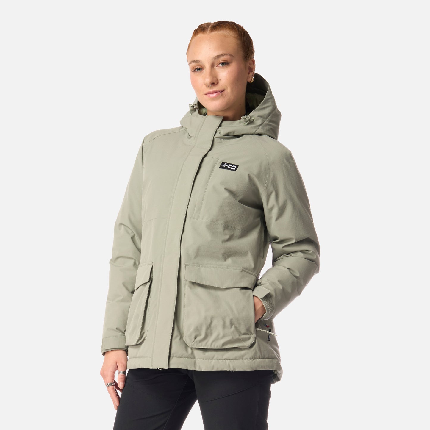 Chaqueta Mujer Diluvio Laurel Haka Honu