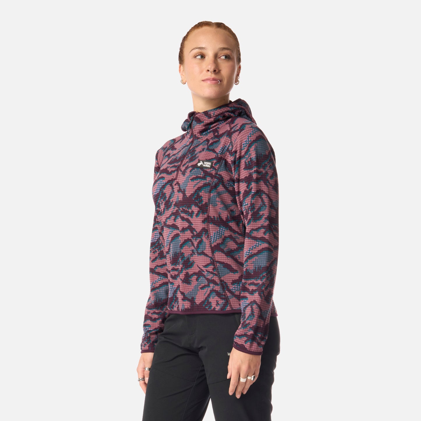 Polerón Mujer Taina Nui Print Lila Haka Honu