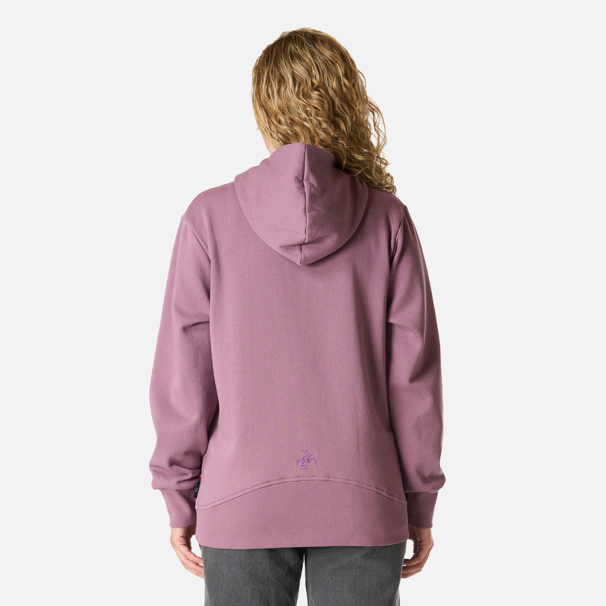 Polerón Mujer Motomami Full Zip Lila Haka Honu