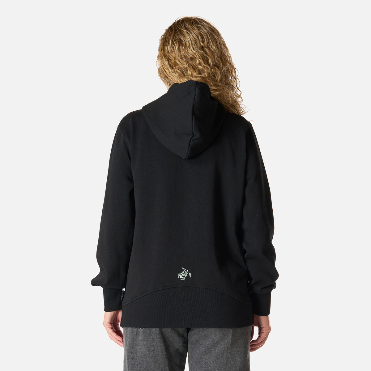 Polerón Mujer Motomami Full Zip Negro Haka Honu