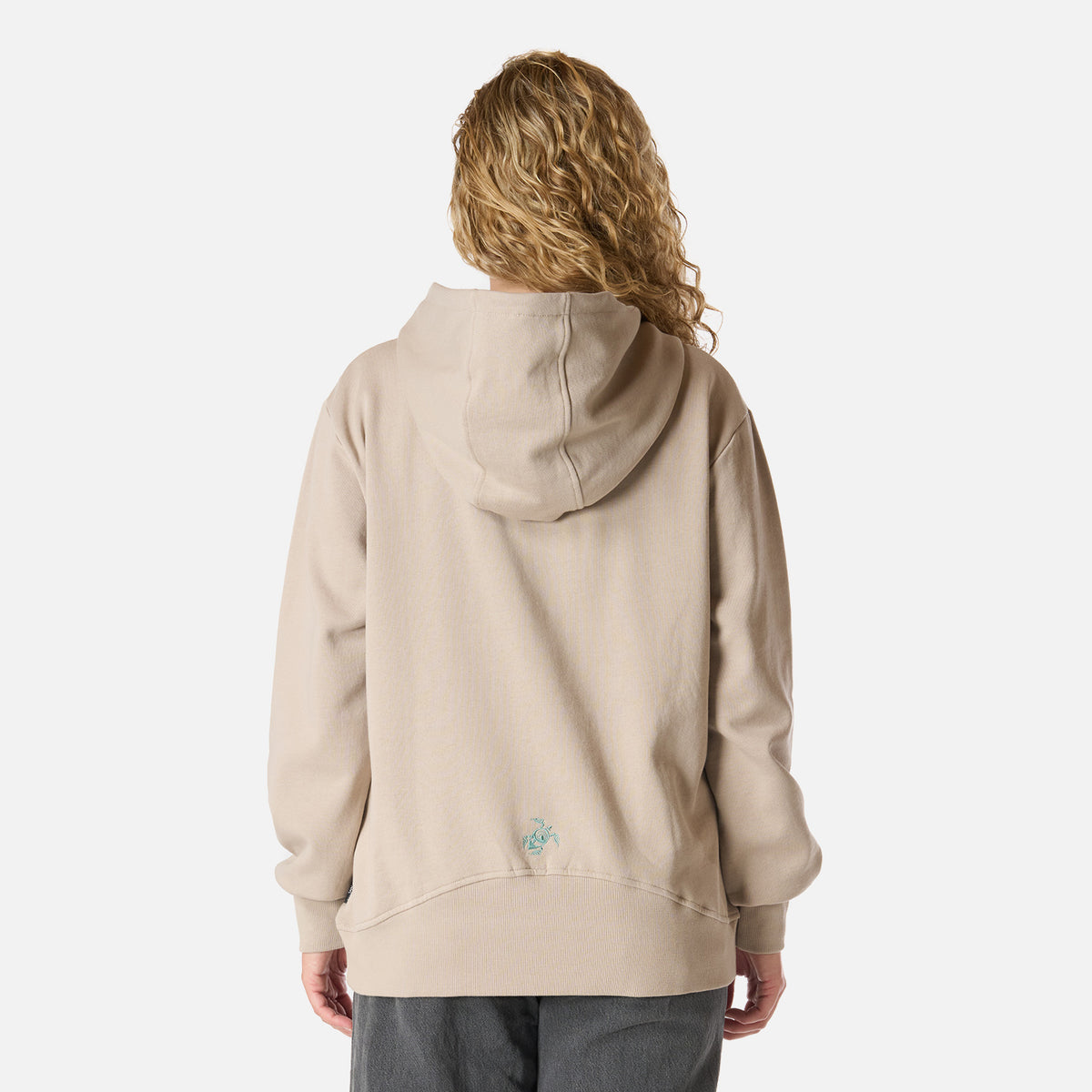 Polerón Mujer Motomami Hoody Taupe Haka Honu