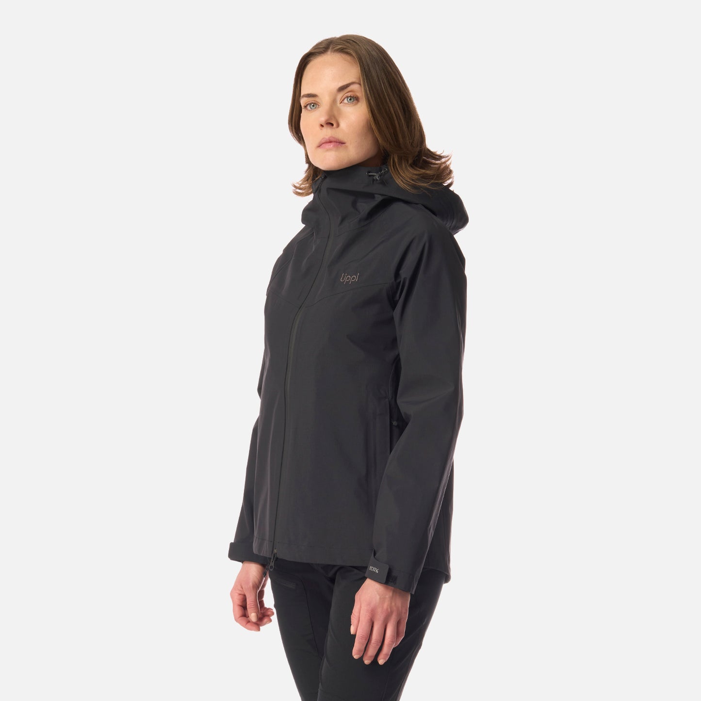 Chaqueta Mujer Alpine B-Dry Hoody Jacket Negro Lippi