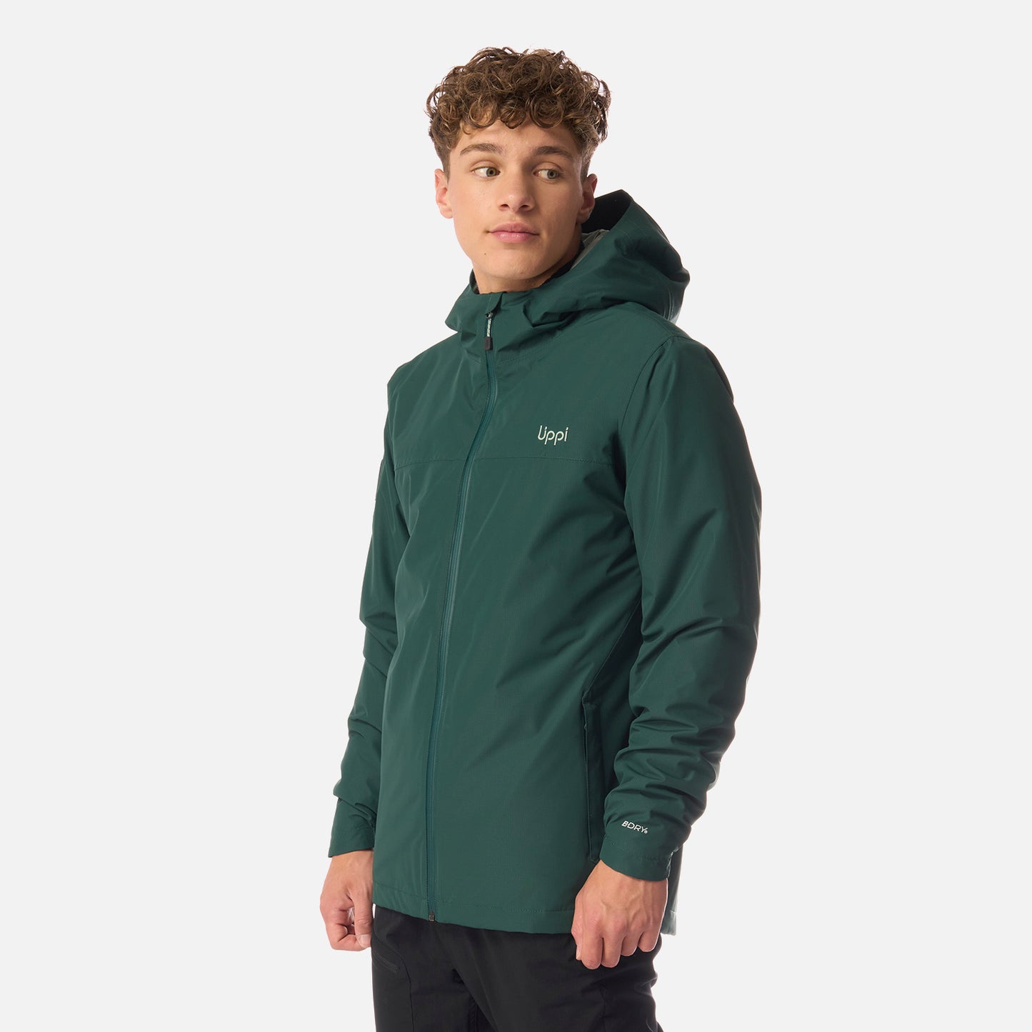 Chaqueta Teen Boy Cold Place B-Dry Hoody Jacket Petroleo Lippi