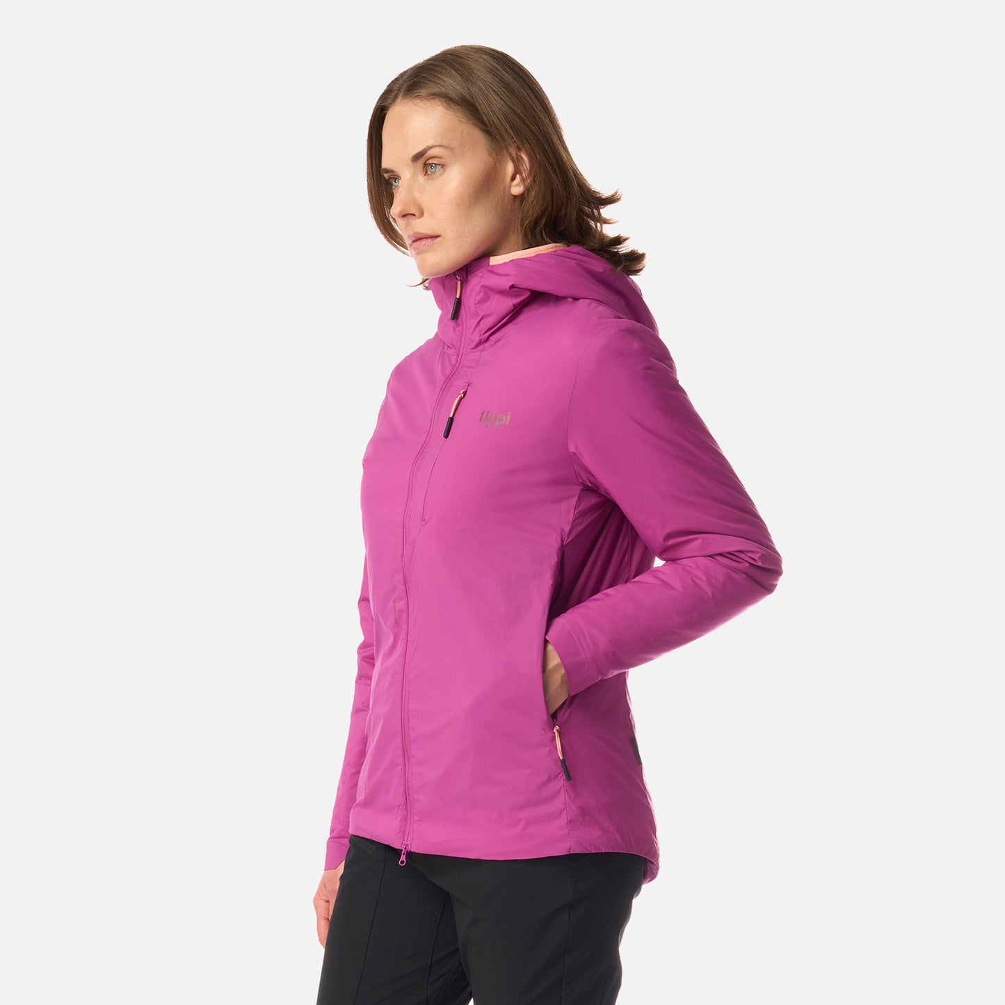 Chaqueta Mujer Spry Steam-Pro Hoody Jacket Purpura Lippi