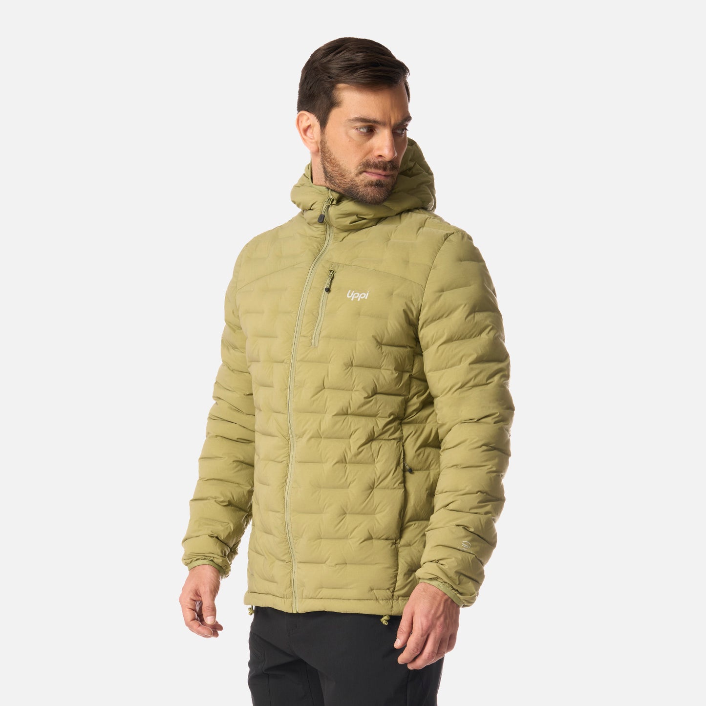 Chaqueta Hombre Ultimate Stretch Down Hoody Jacket Verde