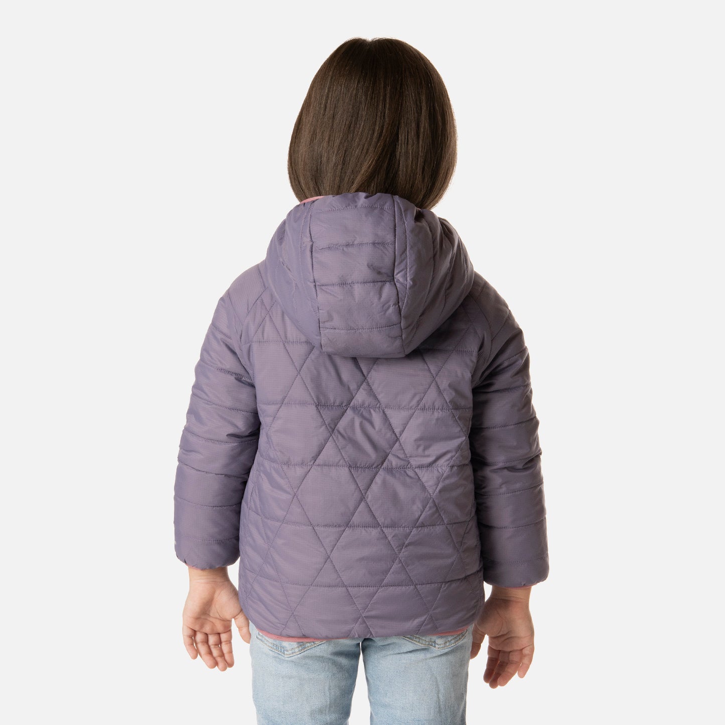 Chaqueta Niña Two-Faces Hoody Jacket Violeta Lippi