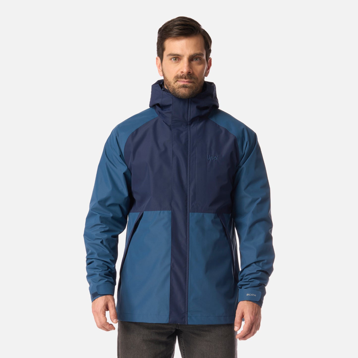 Chaqueta Hombre Lake Fusion 3 B-Dry Jacket Azul Oscuro Lippi