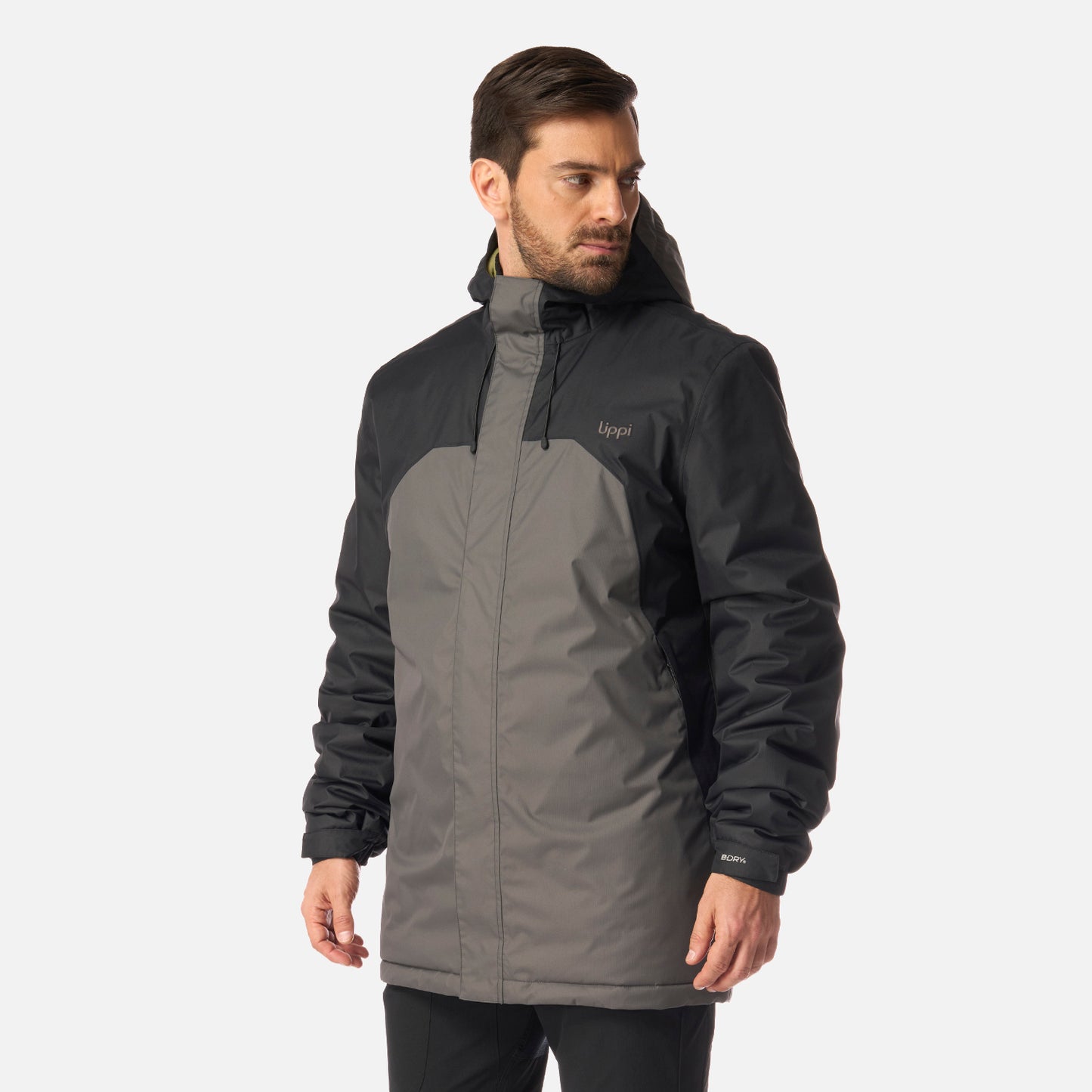 Chaqueta Hombre Gunther B-Dry Hoody Jacket Negro Lippi