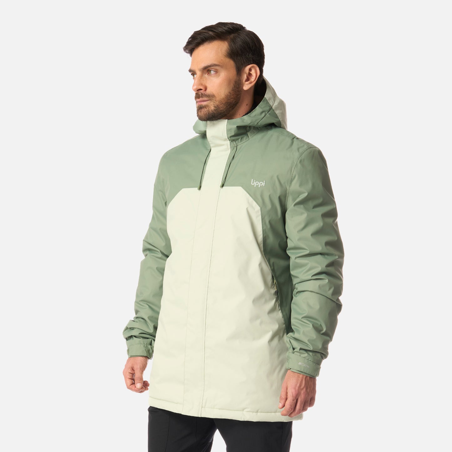 Chaqueta Hombre Gunther B-Dry Hoody Jacket Jade Oscuro Lippi