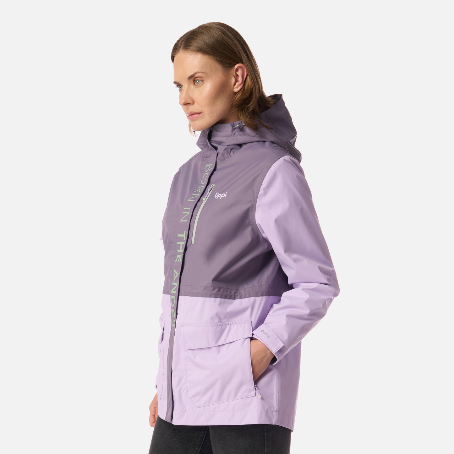 Chaqueta Mujer Streetwise B-Dry Hoody Jacket Violeta Lippi