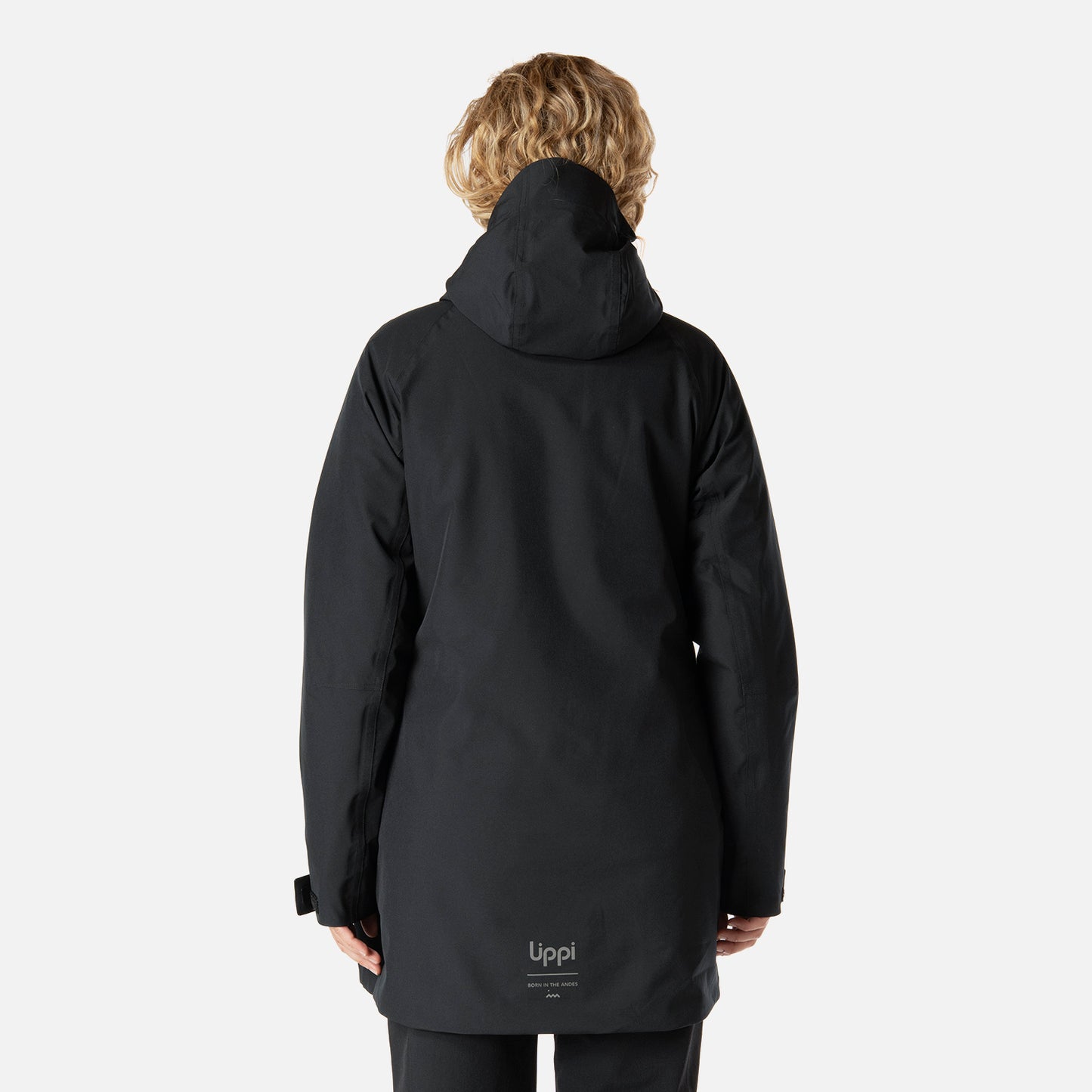 Chaqueta Mujer Hicken Fusion-3 B-Dry Hoody Jacket Negro Lippi