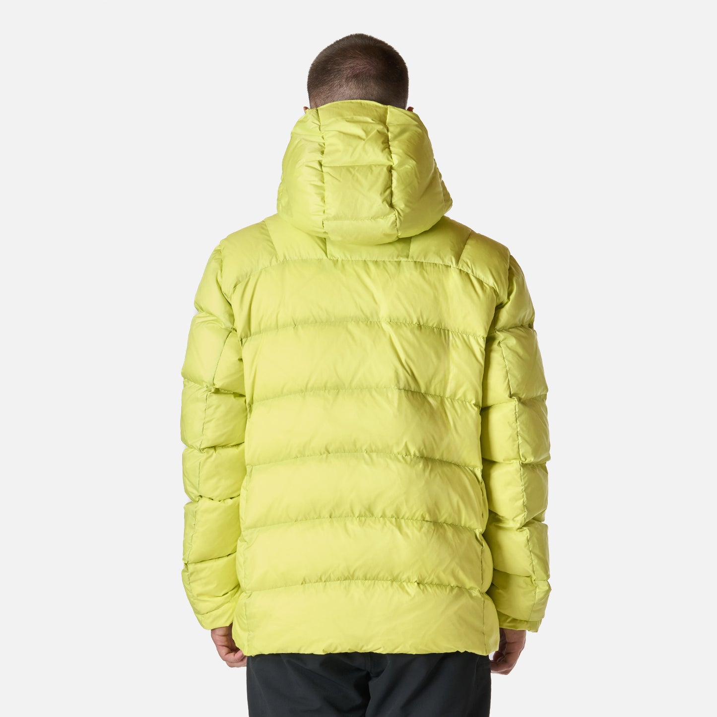 Chaqueta Hombre Rokko Down Hoody Jacket Verde Lima Lippi