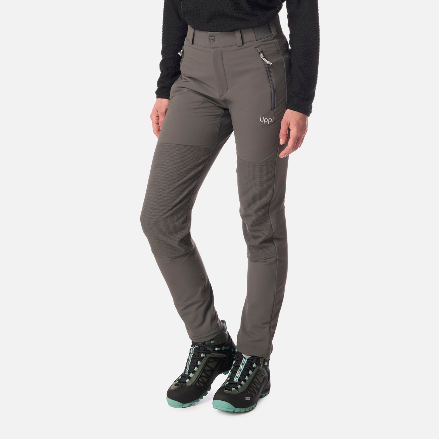 Pantalón Mujer Shelter Softshell Pants Gris Medio Lippi