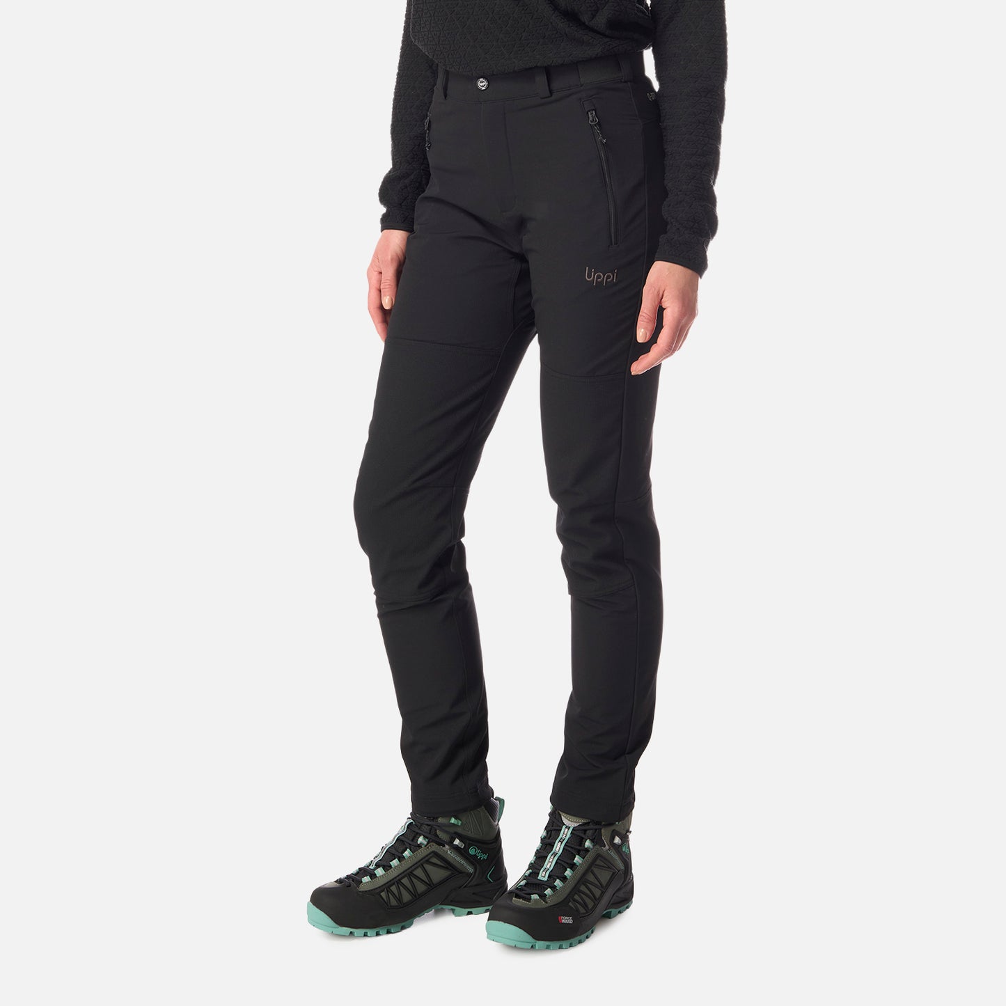 Pantalón Mujer Shelter Softshell Pants Negro Lippi