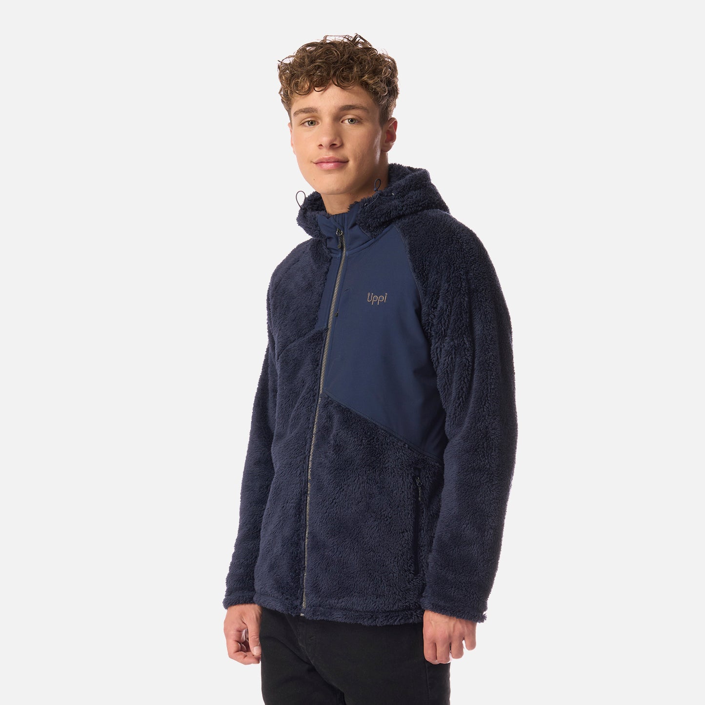 Polar Teen Boy Bear Shaggy-Pro Hoody Jacket Azul Marino Lippi