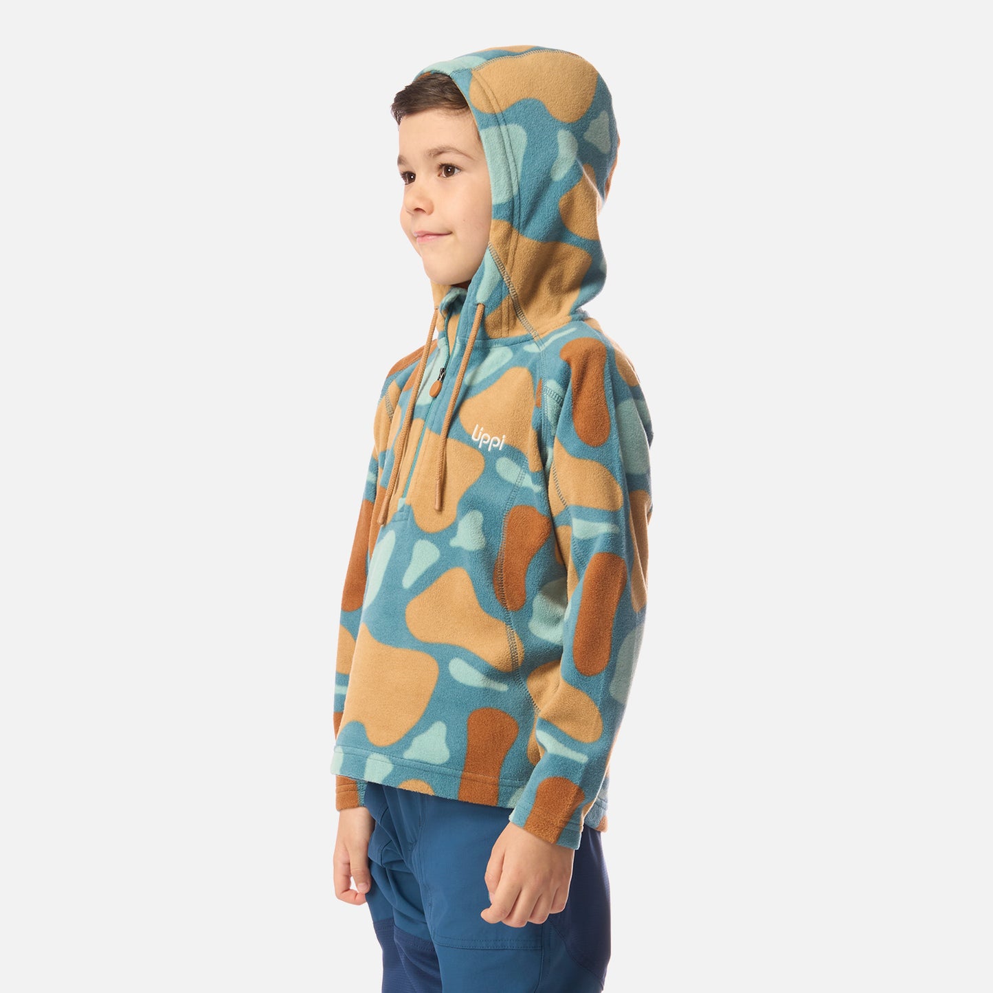 Polar Niño Cold Day Therm-Pro Hoody Jacket Print Petroleo Claro Lippi
