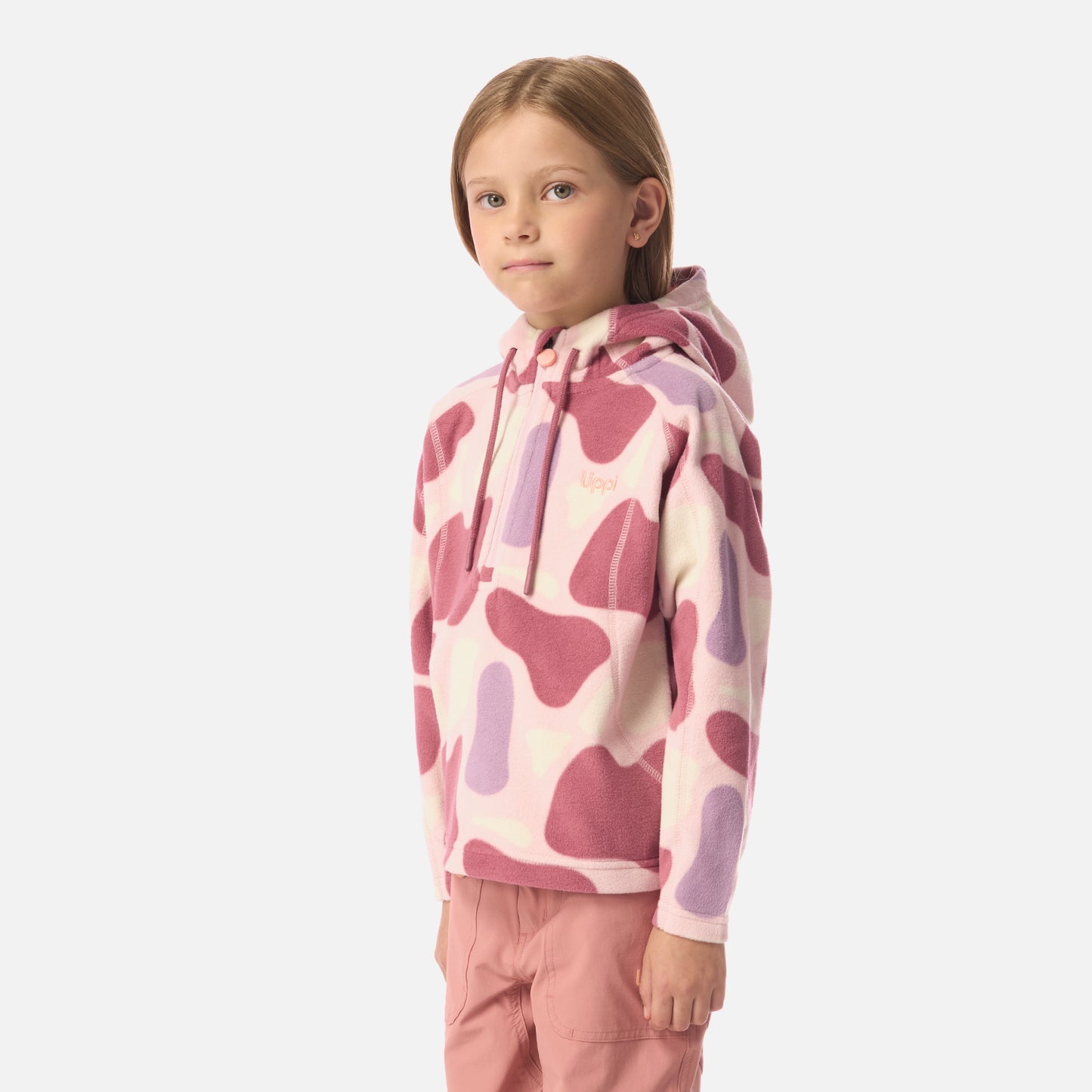 Polar Niña Cold Day Therm-Pro Hoody Jacket Print Rosa Claro Lippi