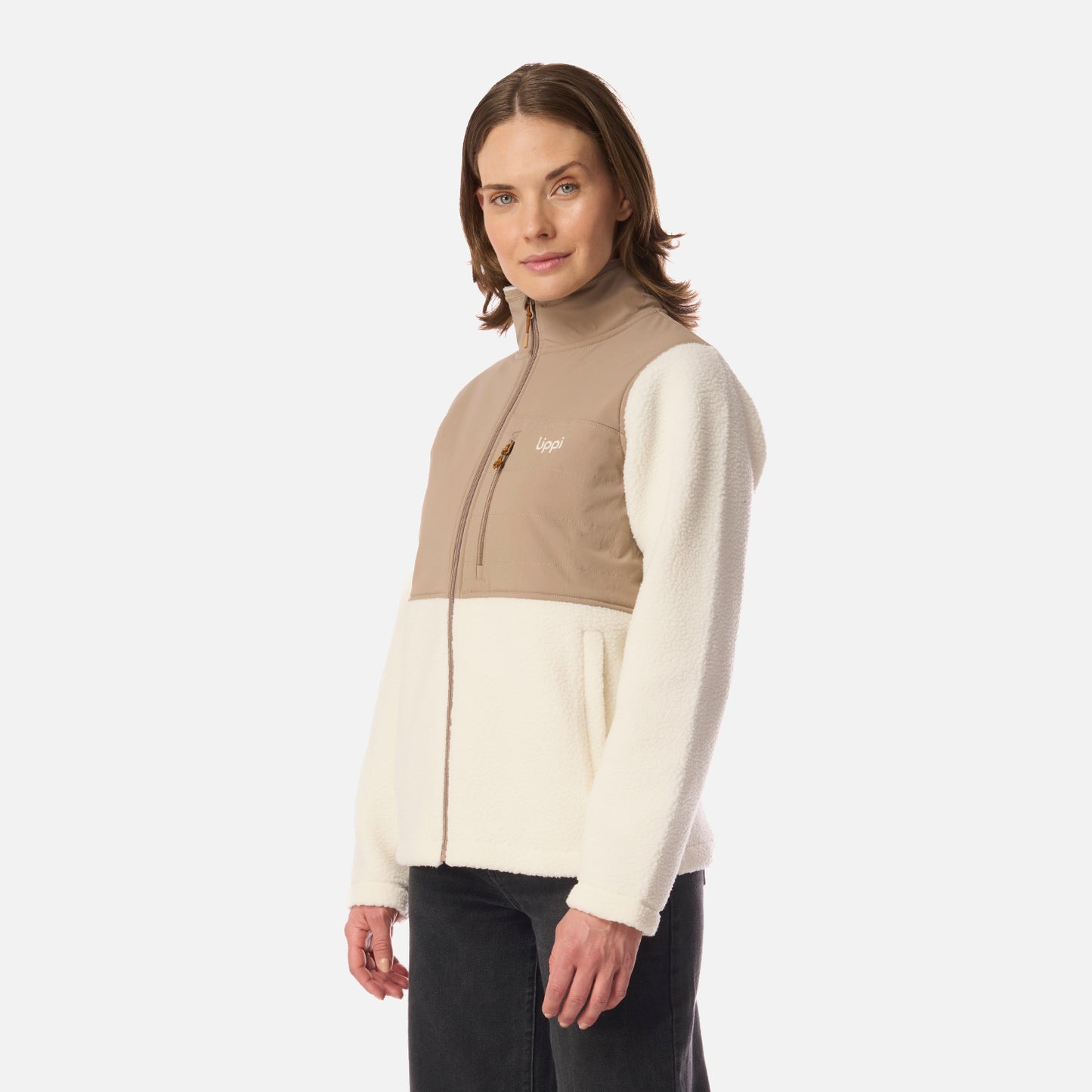 Polar Mujer Glaciar Sherpa-Pro Jacket Crema Lippi