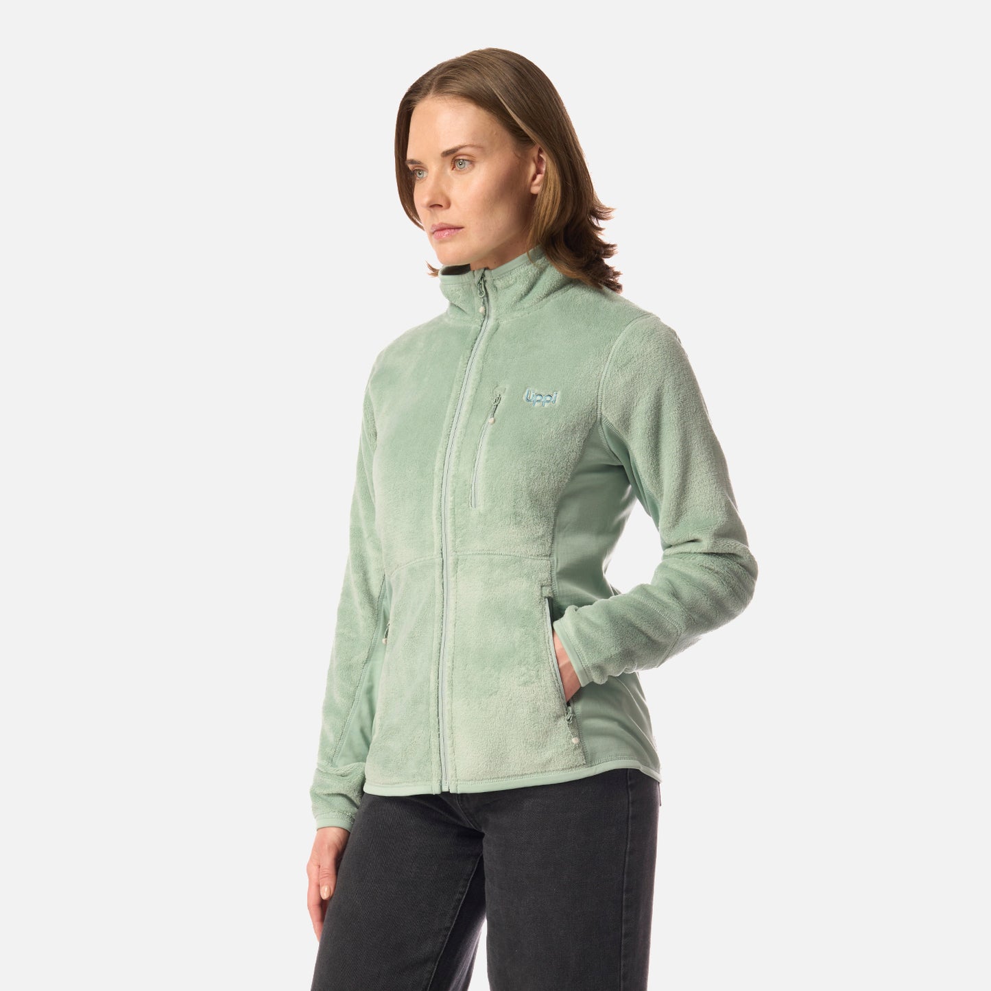 Polar Mujer Numan Shaggy-Pro Jacket Jade Lippi
