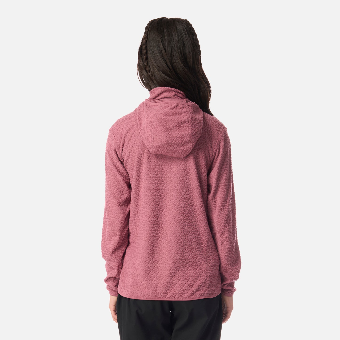 Polerón Teen Girl Mild Nano-F 1/4 Zip Hoody Rosado Oscuro Lippi