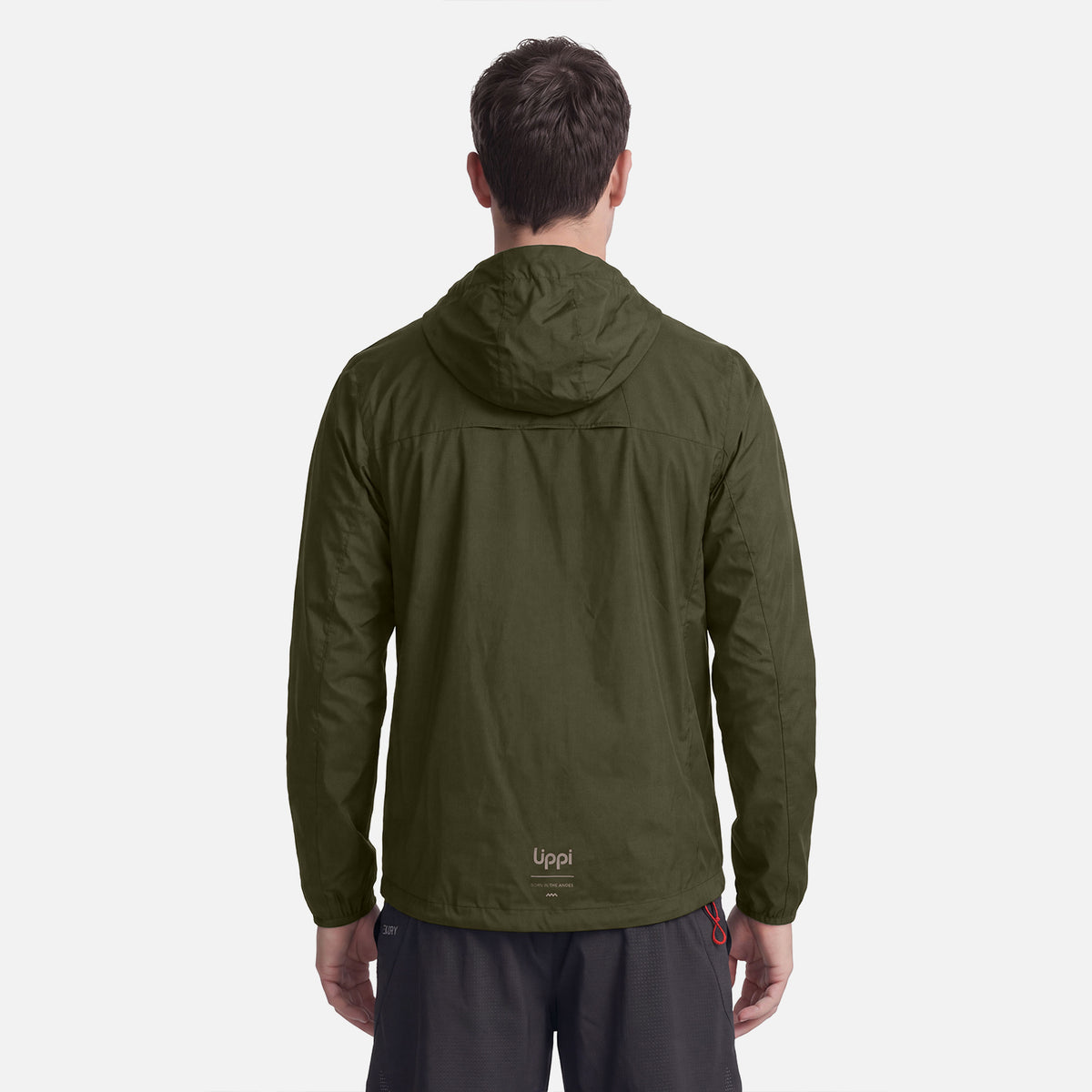 Chaqueta Hombre Nightfall SL Windbreaker Hoody Jacket Verde Militar Lippi