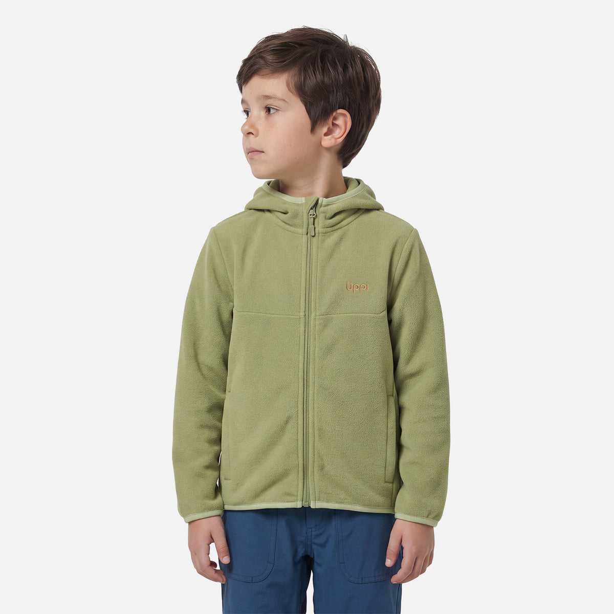 Polar Niño E-One Full Zip Hoody Verde Lippi
