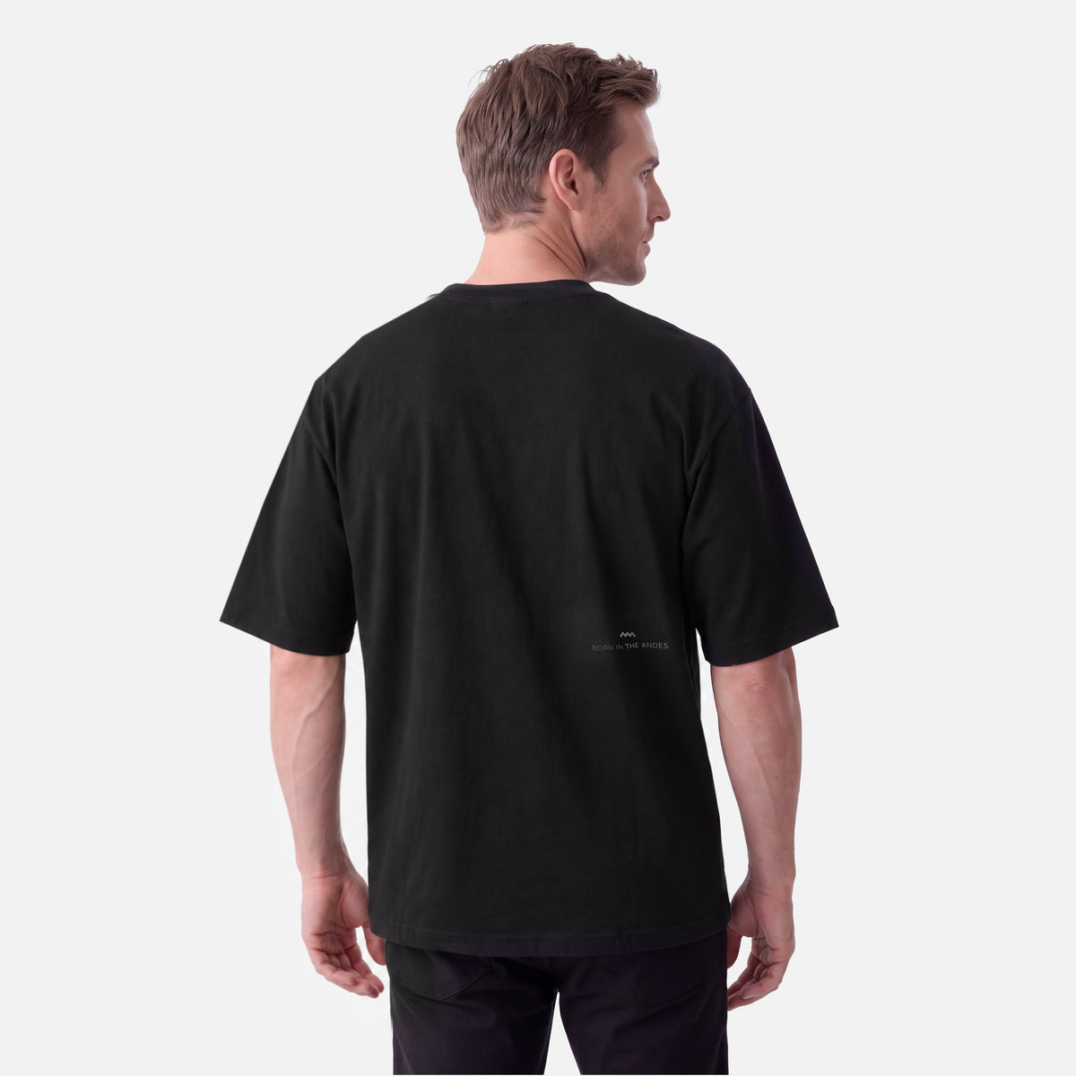 Polera Hombre Endura Cotton T-shirt Negro Lippi