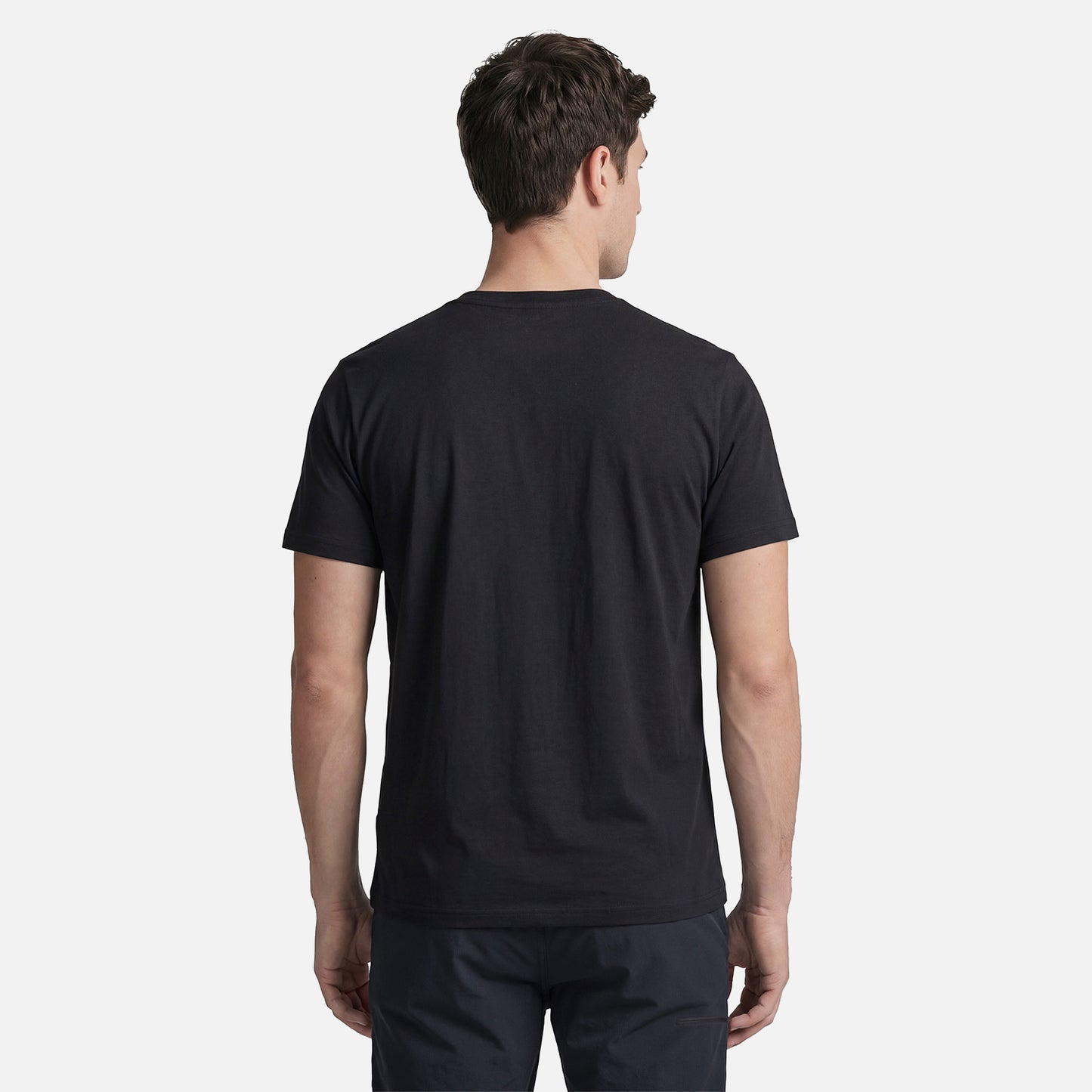 Polera Hombre Ulmo Front Print T-Shirt Negro Lippi
