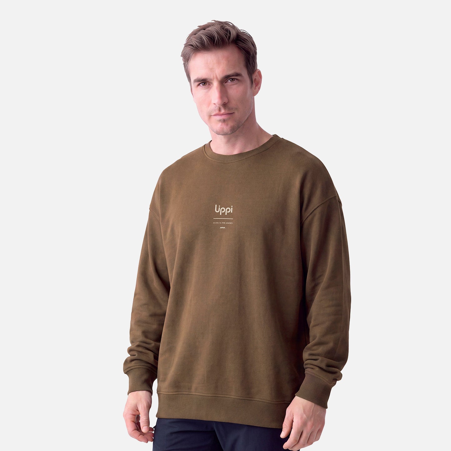 Polerón Hombre Ulmo Crewneck Sweatshirt Cafe Lippi