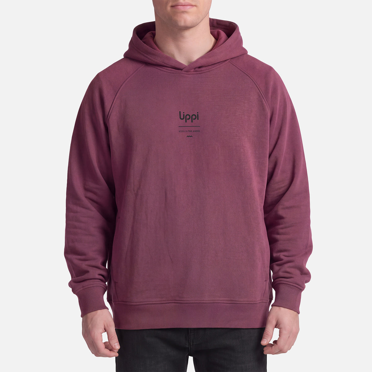 Polerón Hombre Ulmo Hoody Sweatshirt Vino Lippi