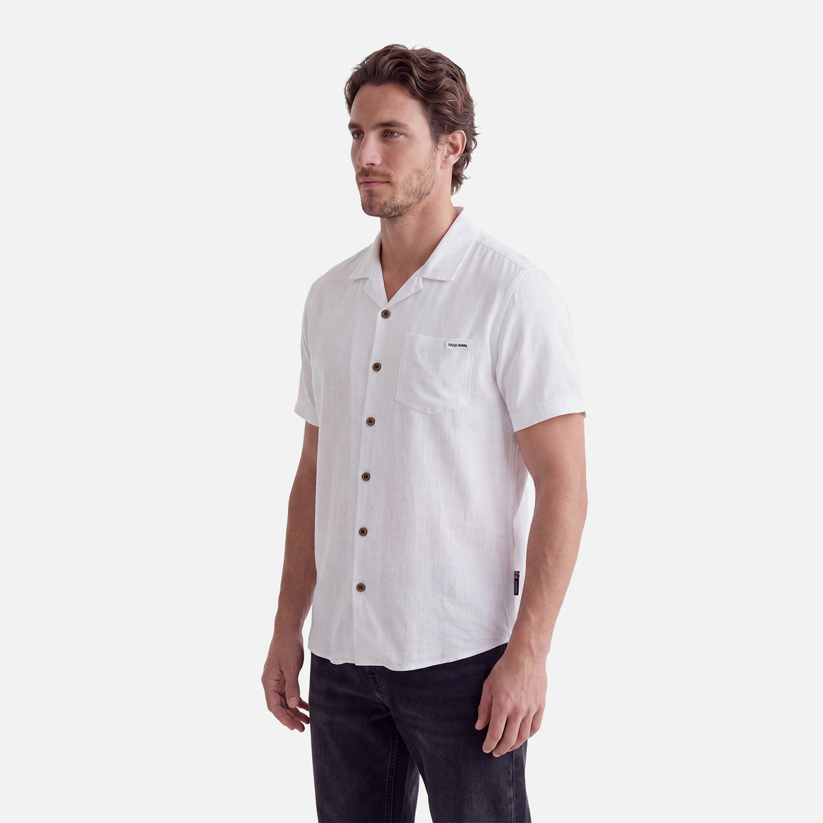 Camisa Hombre Linaje Blanco Haka Honu