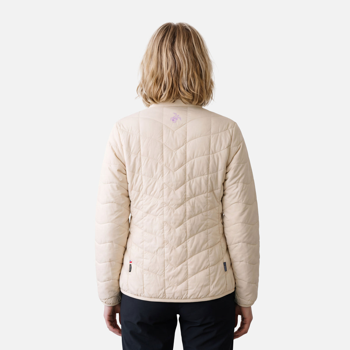 Chaqueta Mujer Muy Ultraliviana Crema Haka Honu