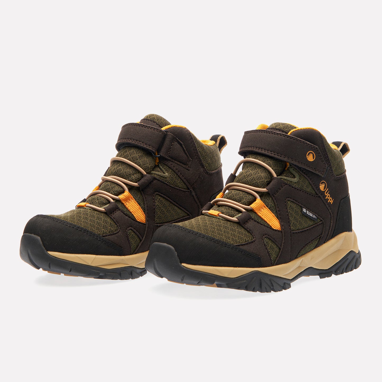 Botín Niño Tellus Mid Kids Verde / Negro Lippi