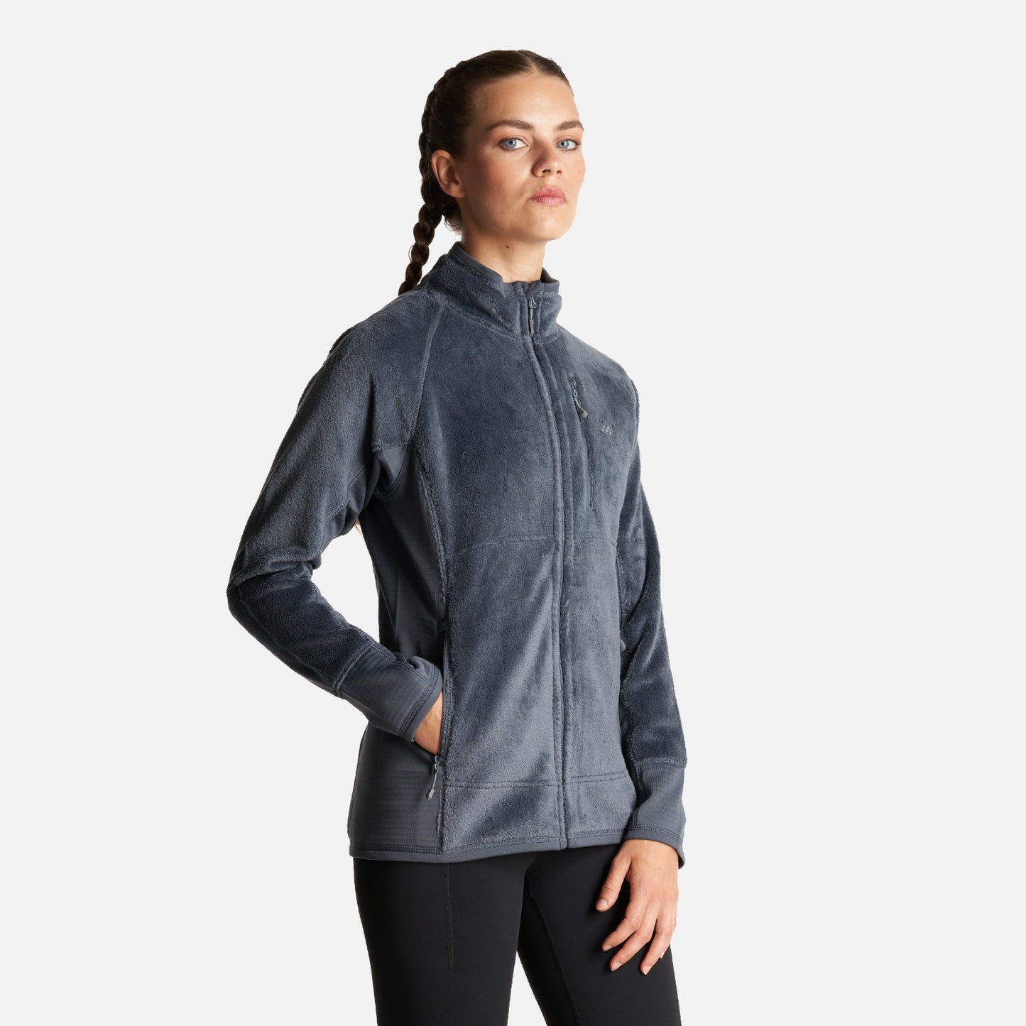 Chaqueta Mujer Numan Shaggy-Pro Jacket Azul Noche Lippi