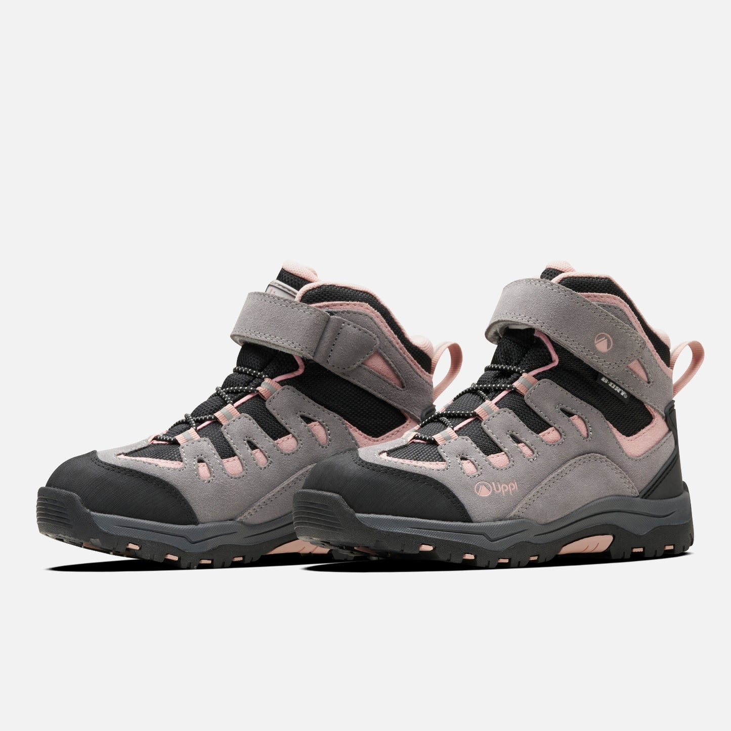 Botín Mujer Puelo Cs Hi Velcro Gris / Damasco Lippi