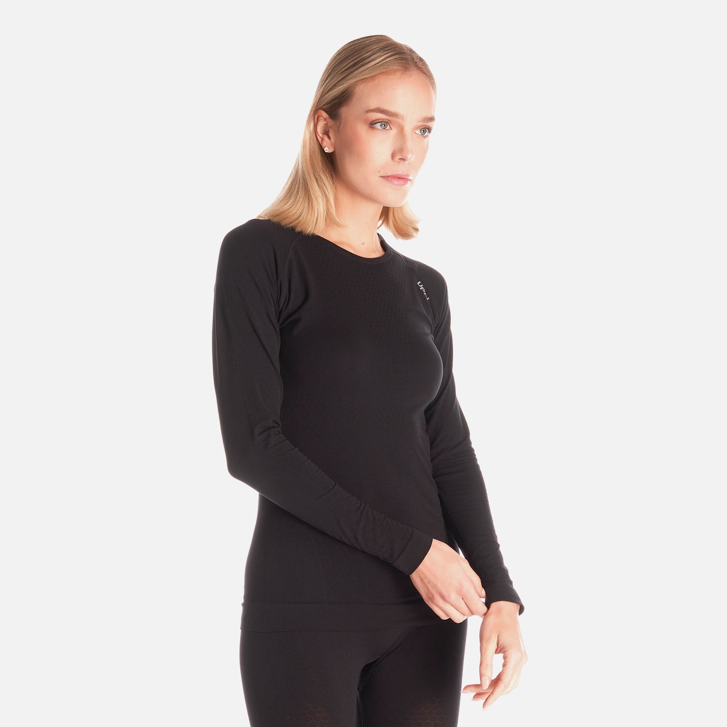 Primera Capa Mujer Skintec Active Q-Dry Top Negro Lippi