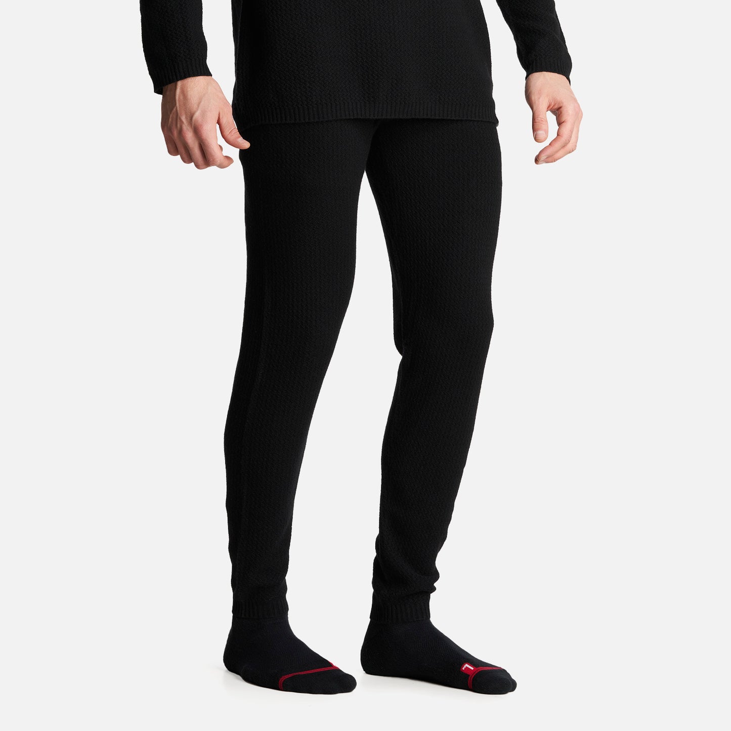 Primera Capa Hombre Skintec Merino Bottom Negro Lippi