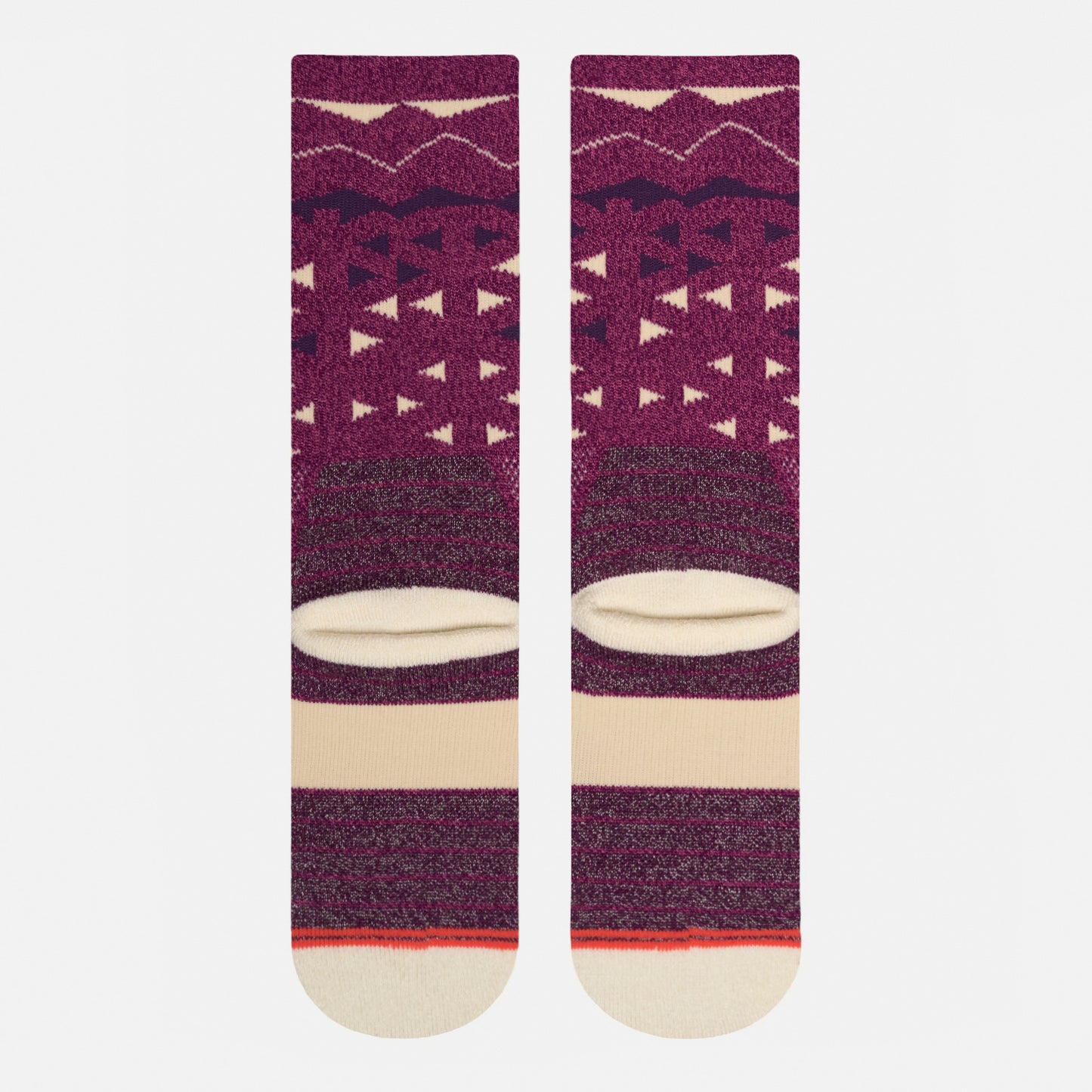 Calcetín Mujer Trekking Warm Socks Rosado Melange Lippi