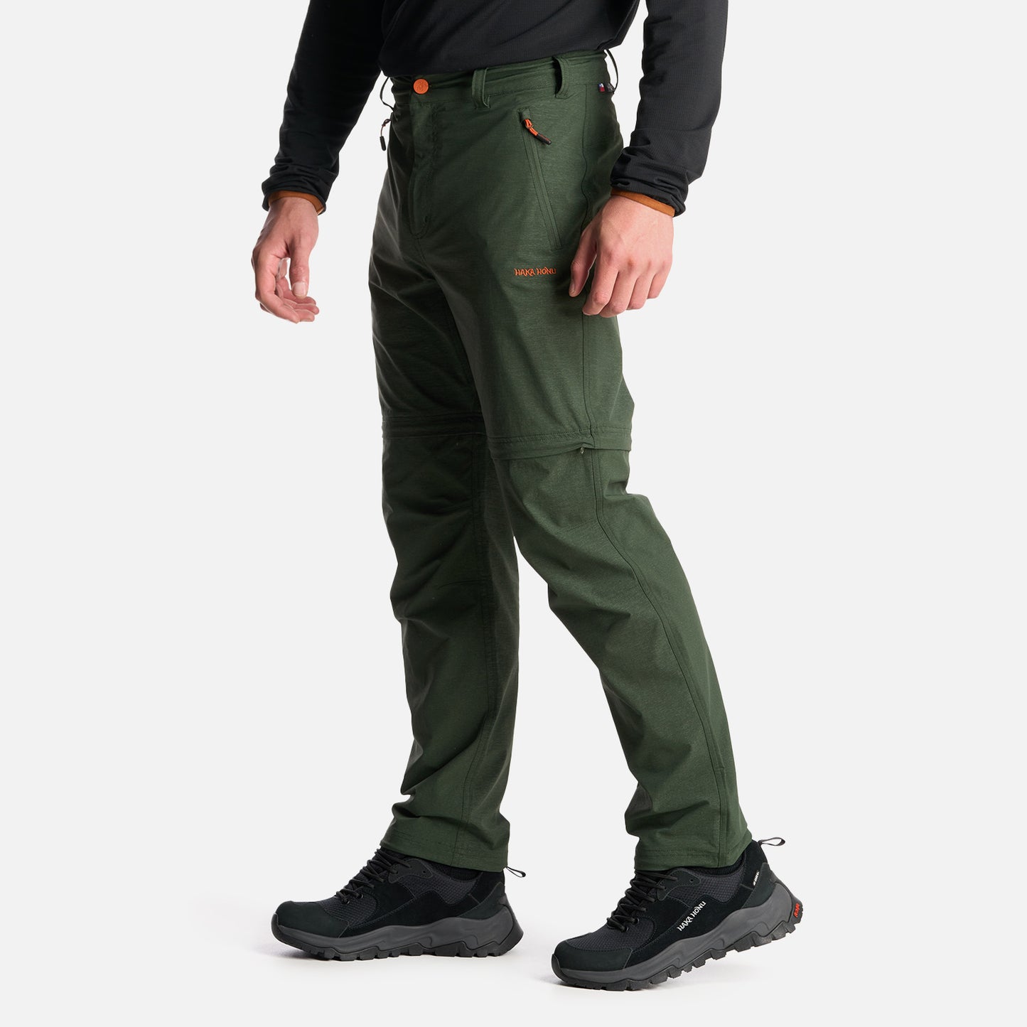 Pantalon Hombre Desmontalo Verde Militar Haka Honu