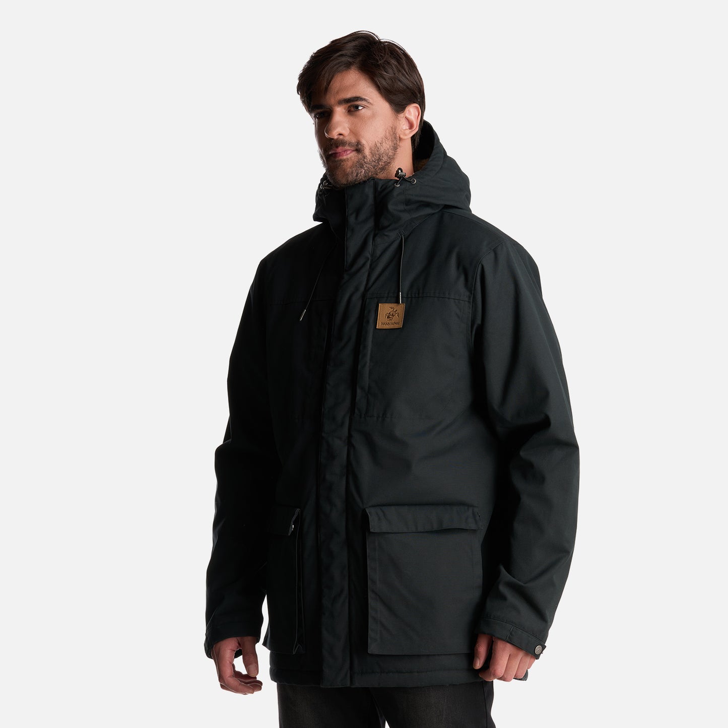 Chaqueta Hombre Valle Invernal Negro Haka Honu