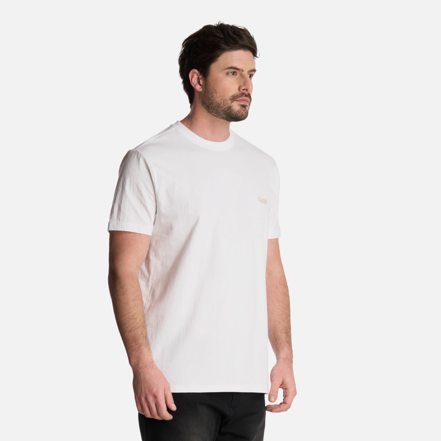 Polera Hombre Up on the Mountain T-Shirt Blanco Lippi
