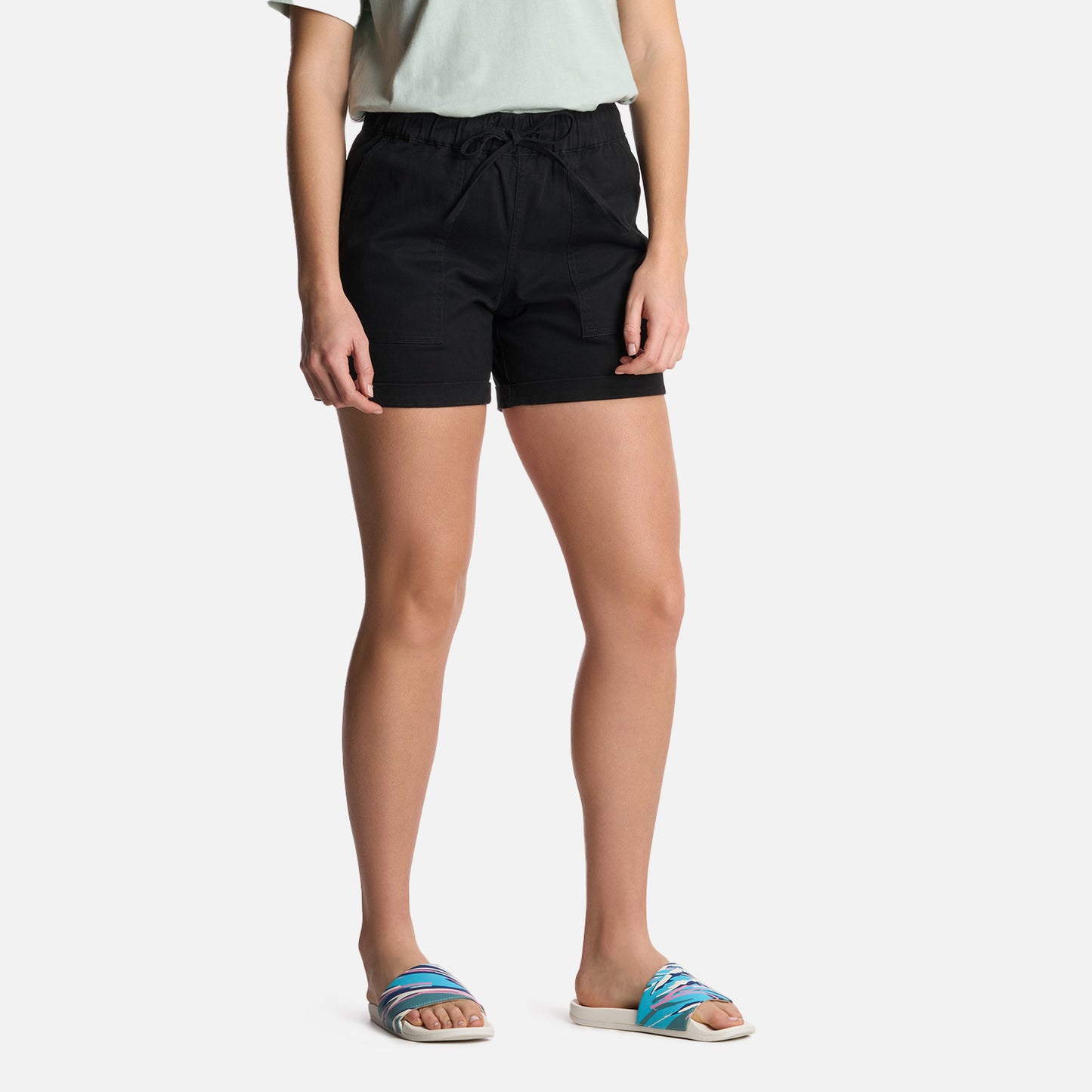 Short Mujer Triangulo De Las Bermudas Negro Haka Honu