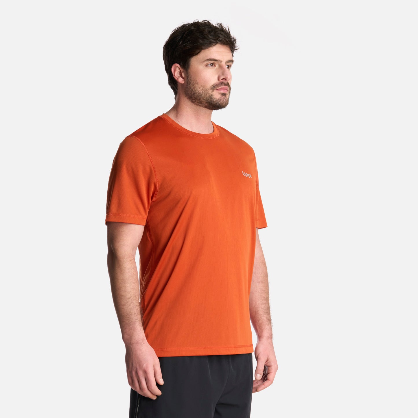 Polera Hombre Core Q-Dry T-Shirt Anaranjado Lippi