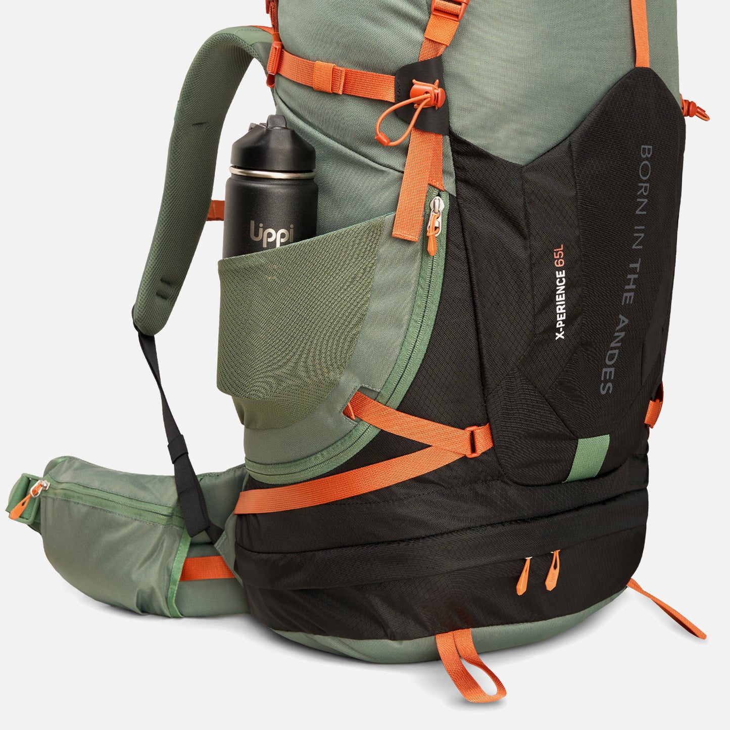 Mochila X-perience 65L Backpack Verde Lippi