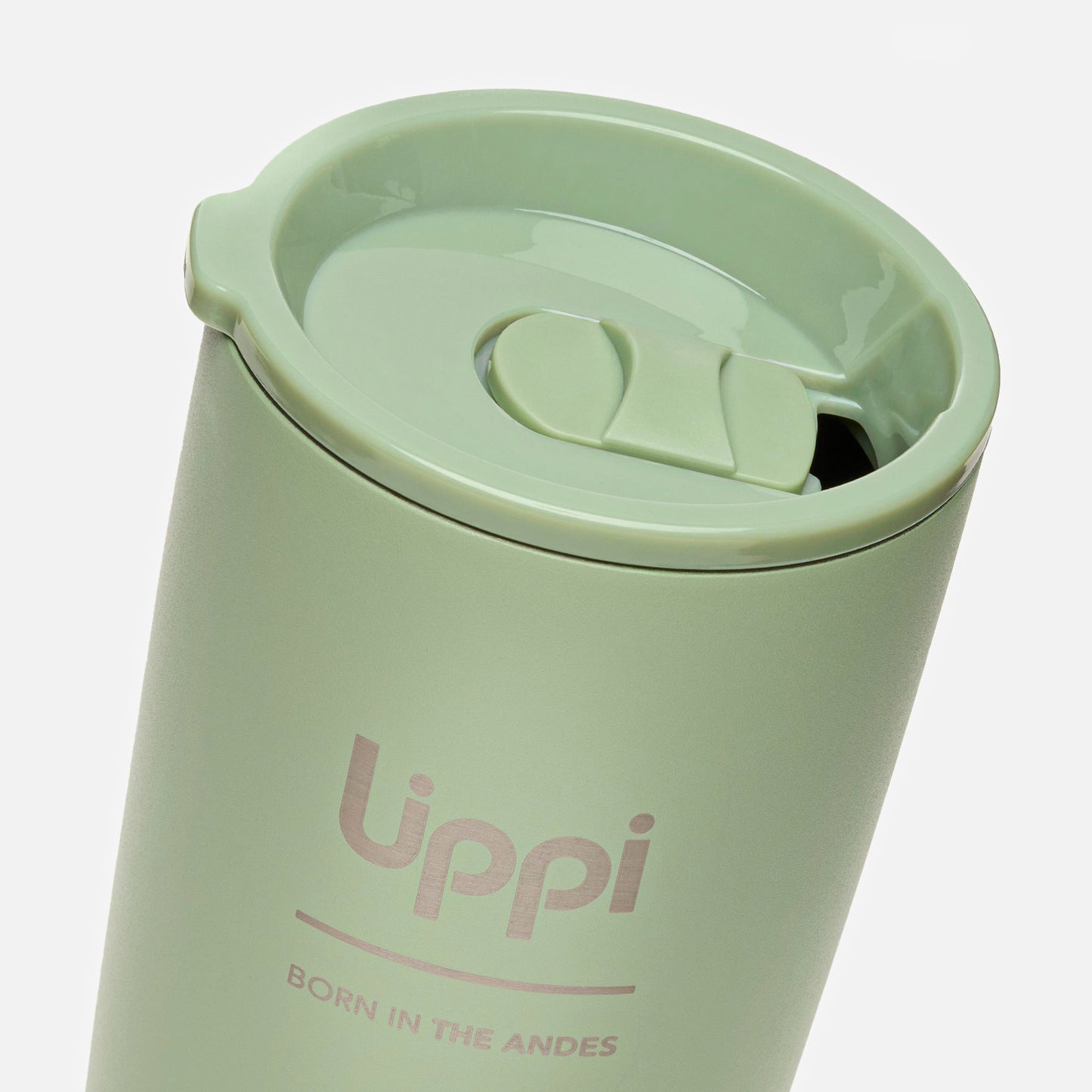 Botella Light Steel Tumbler 600 ml Jade Oscuro Lippi