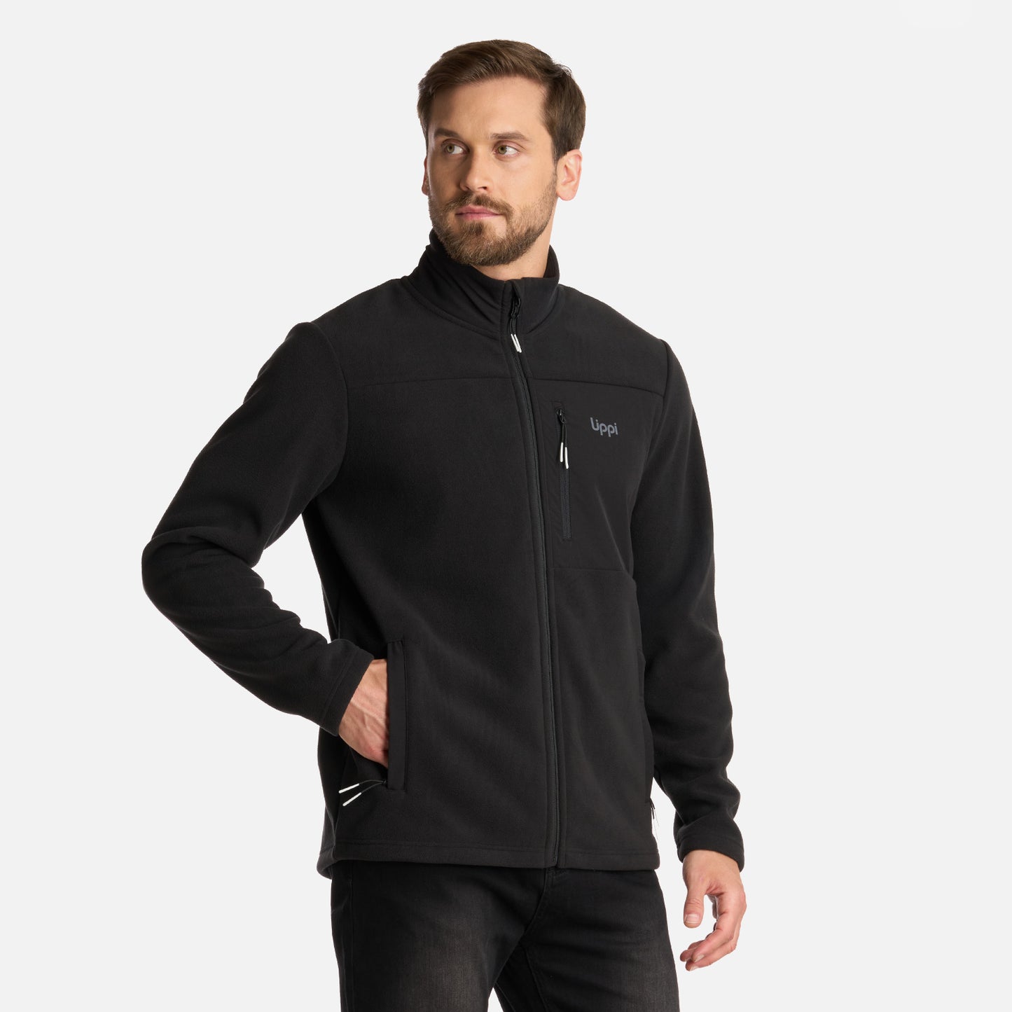 Polar Hombre Creekfront Therm-Pro Hoody Jacket Negro Lippi